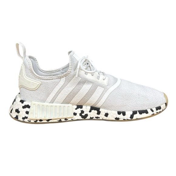 Adidas Originals NMD R1 White Black Speckled Camo #GZ4307 Shoes Men's Size 12 - Picture 8 of 15